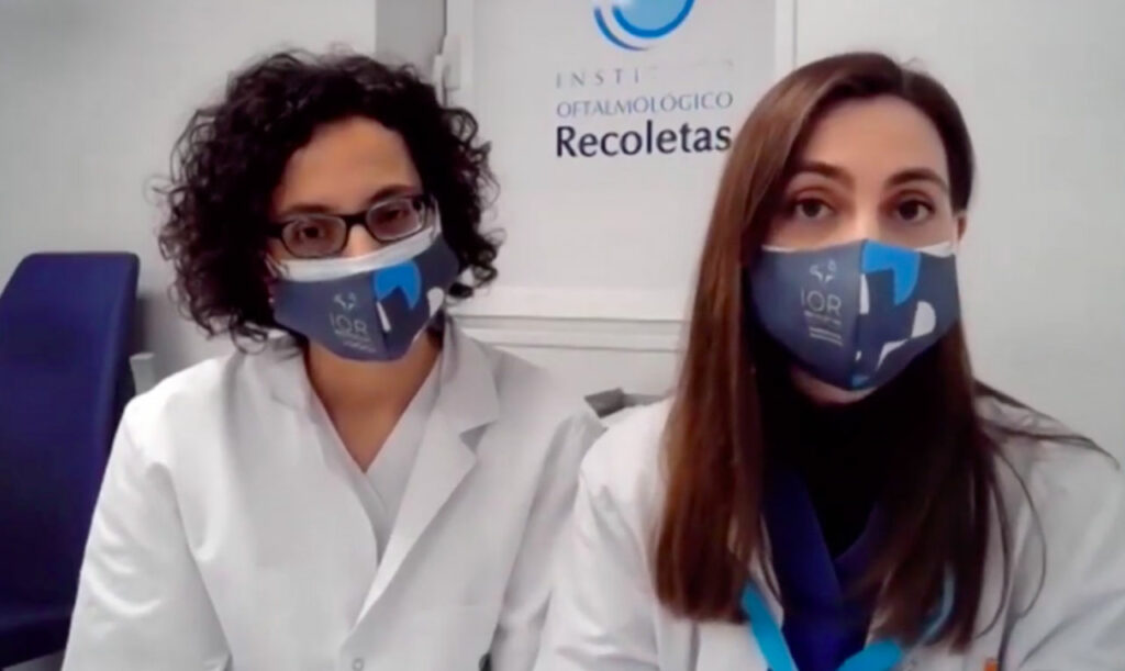 Blefaroplastia, Entrevista para el canal 8. IOR