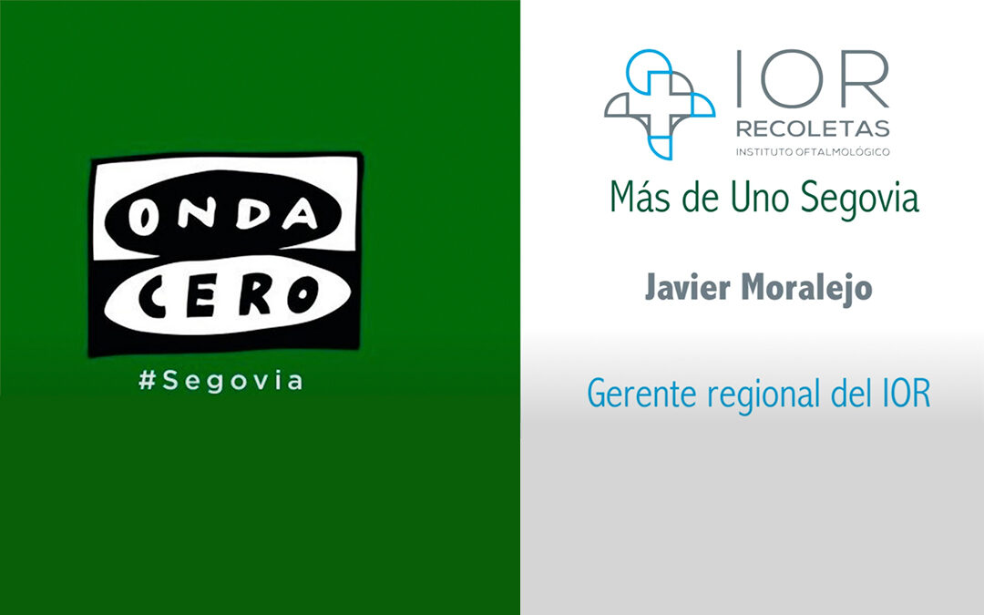 Entrevista a Javier Moralejo en Más de Uno Segovia