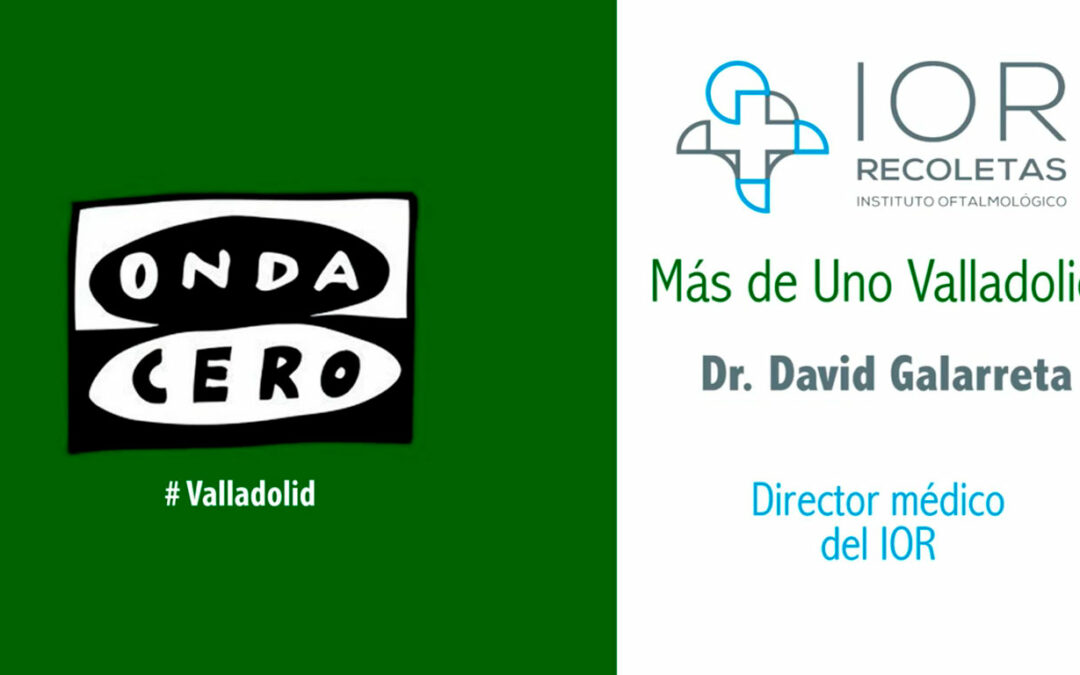 Entrevista a David Galarreta sobre el 3er Congreso IOR en Onda Cero