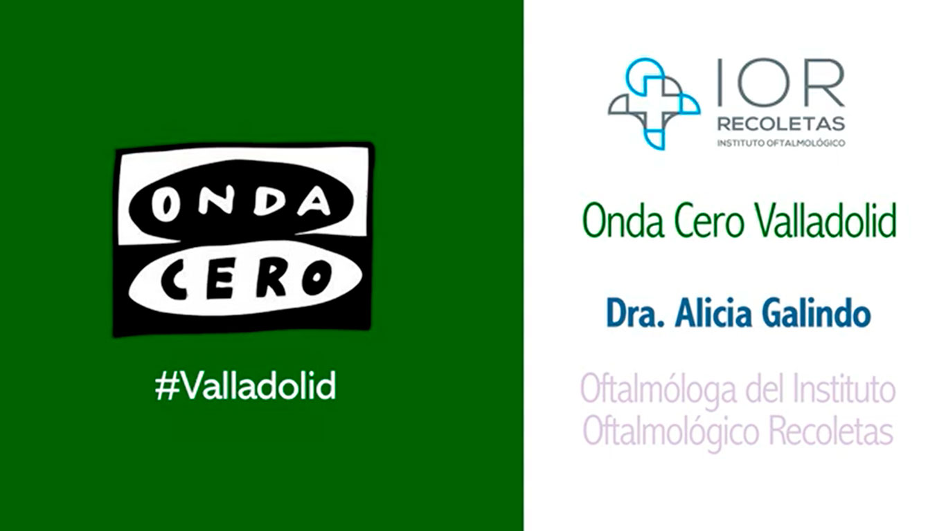 Entrevista a la Dra. Alicia Galindo en Onda Cero Valladolid para hablar sobre el 4º Congreso IOR