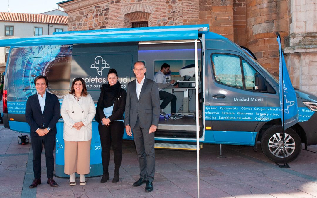 El Instituto Oftalmológico Recoletas Salud celebra en Benavente el Día Mundial de la Visión con revisiones oculares gratuitas