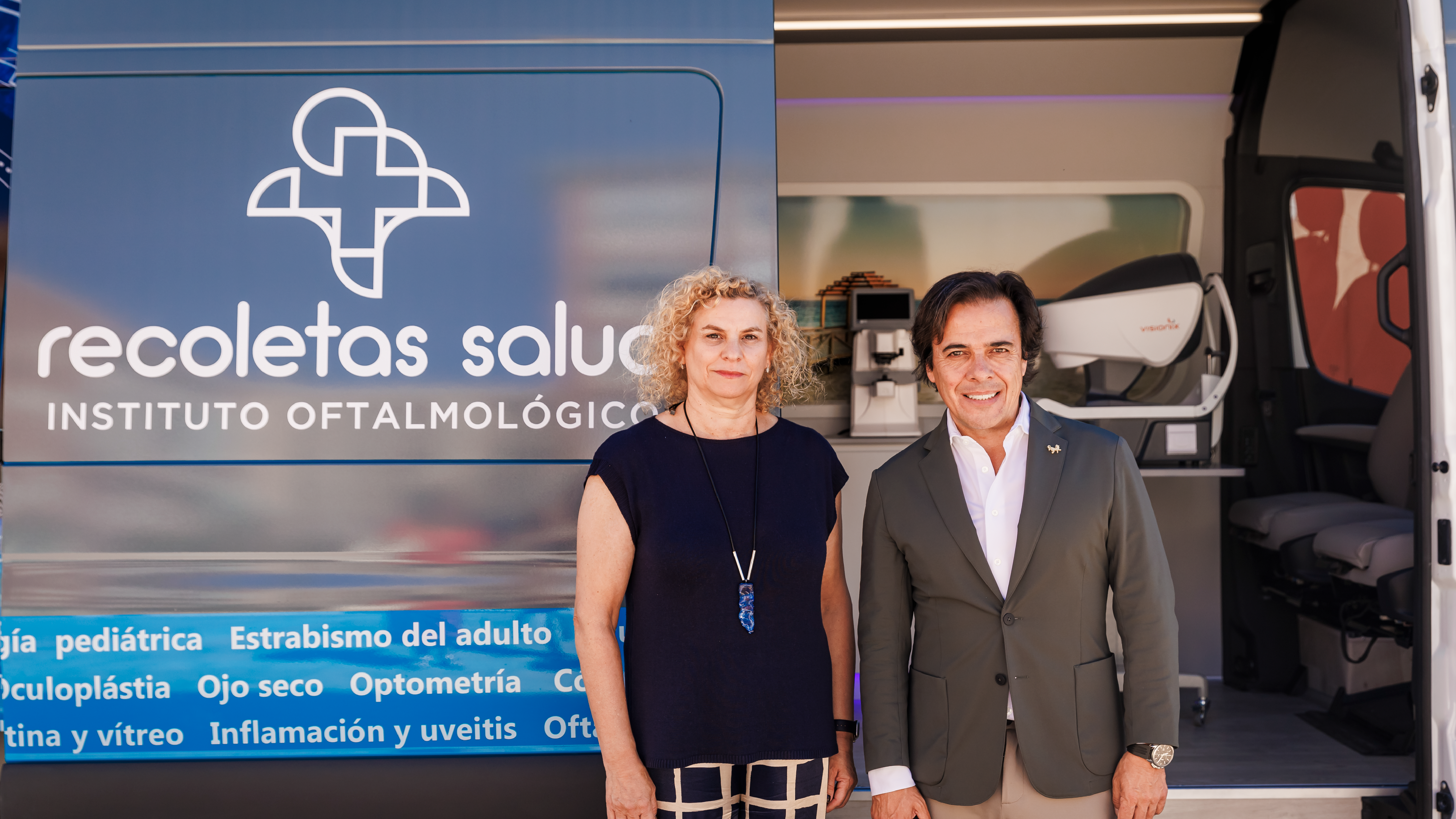 Recoletas Salud pone en marcha la segunda fase de la Unidad Móvil de salud ocular en la provincia de Palencia