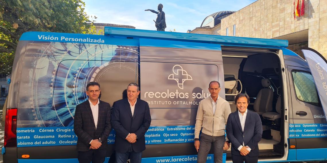 Más de 2.200 personas se han beneficiado de la Unidad Móvil Recoletas de salud ocular en Zamora